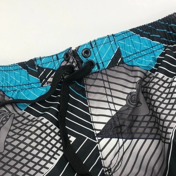 NWT Kanu Surf Boys Swim Trunks Size L 14/16 - Picture 2 of 5